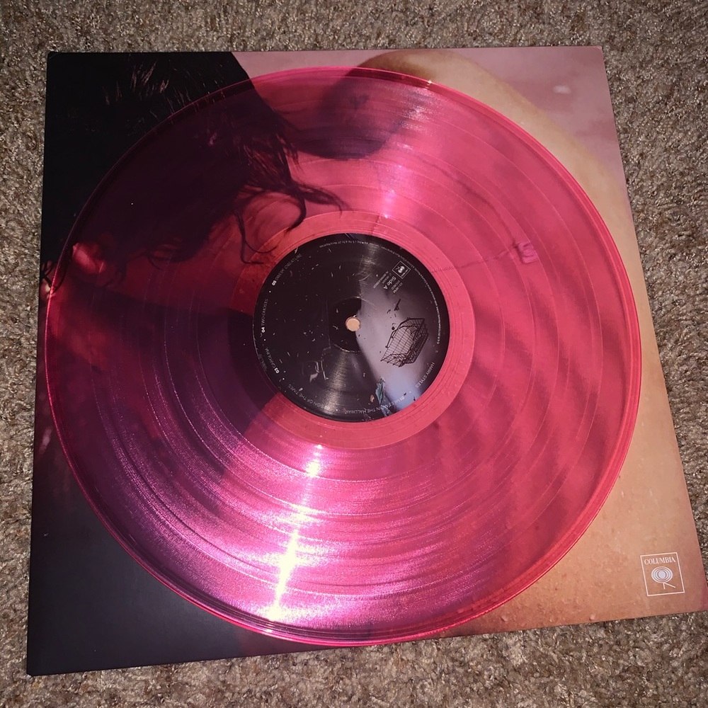 Harry Styles Pink Vinyl.